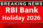 RBI Bank Holiday 2026